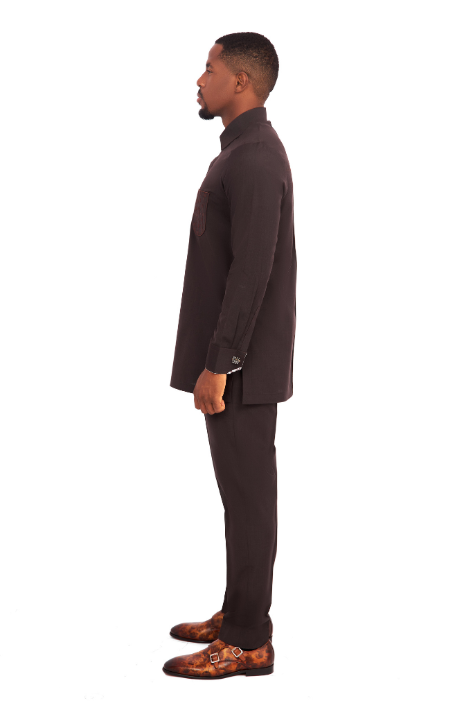 Kaftan (Deep Maroon) – Elimes Outfit